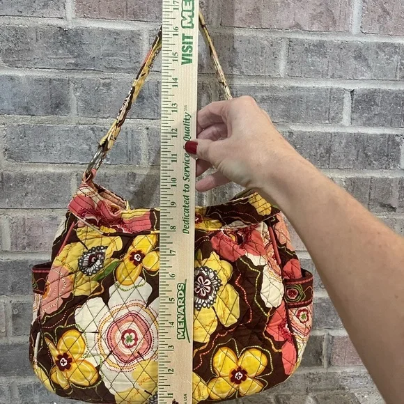 Floral Quilted Women's Bag - Multicolor - Picture 6 of 8